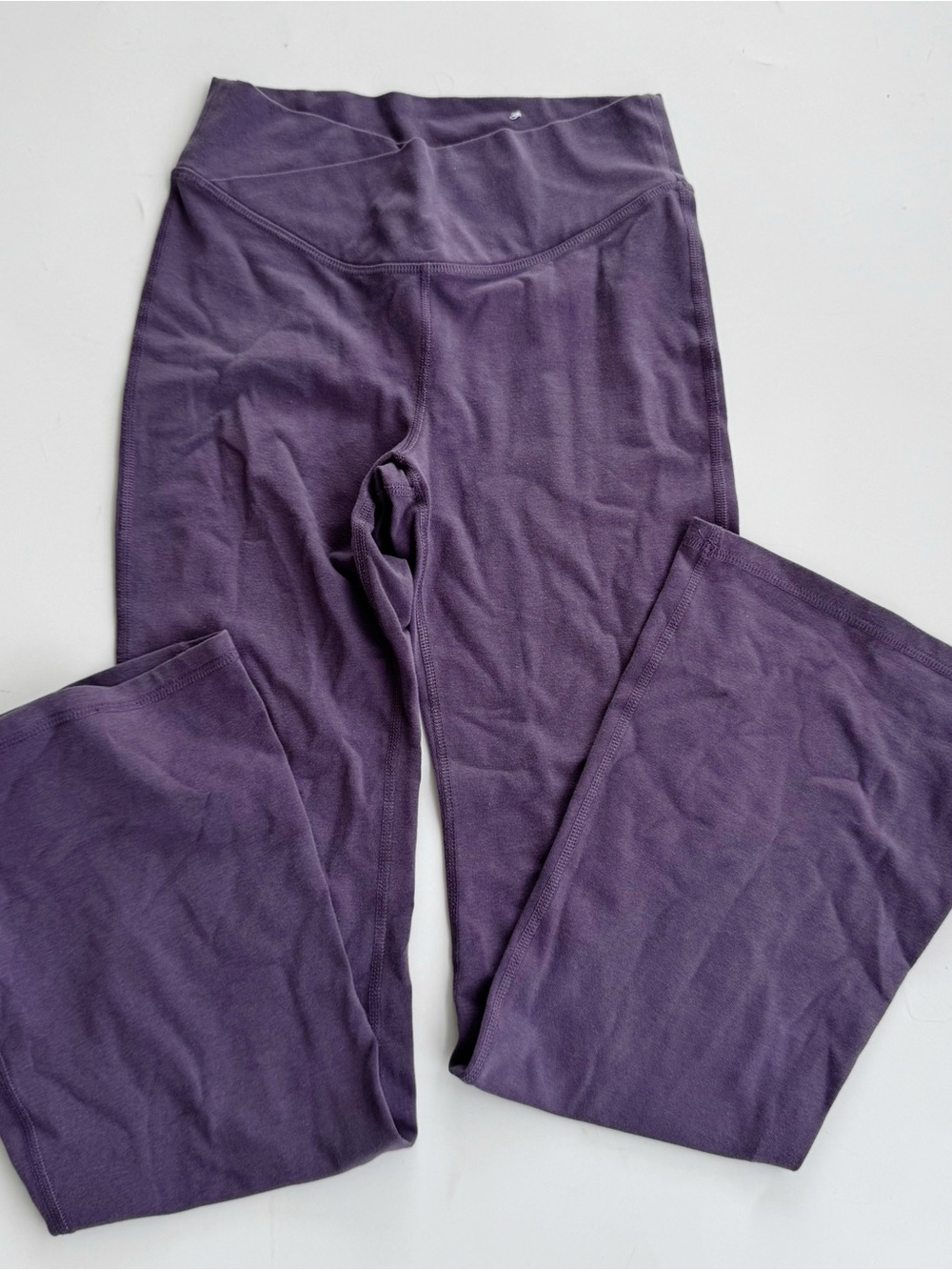 Old Navy Purple Kids High Rise Flare Leggings